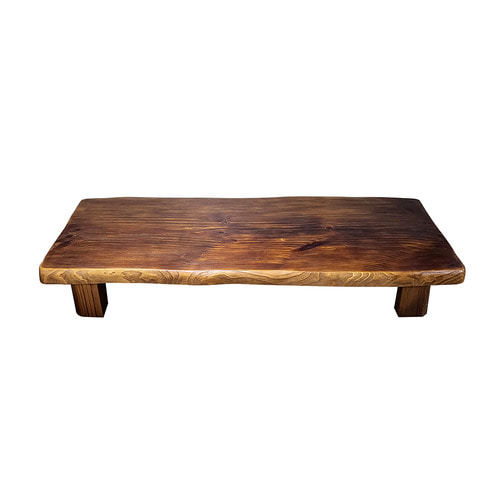 천년 통나무 원목 고재 탁자 테이블 1800